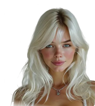 Blonde Realistic Muse